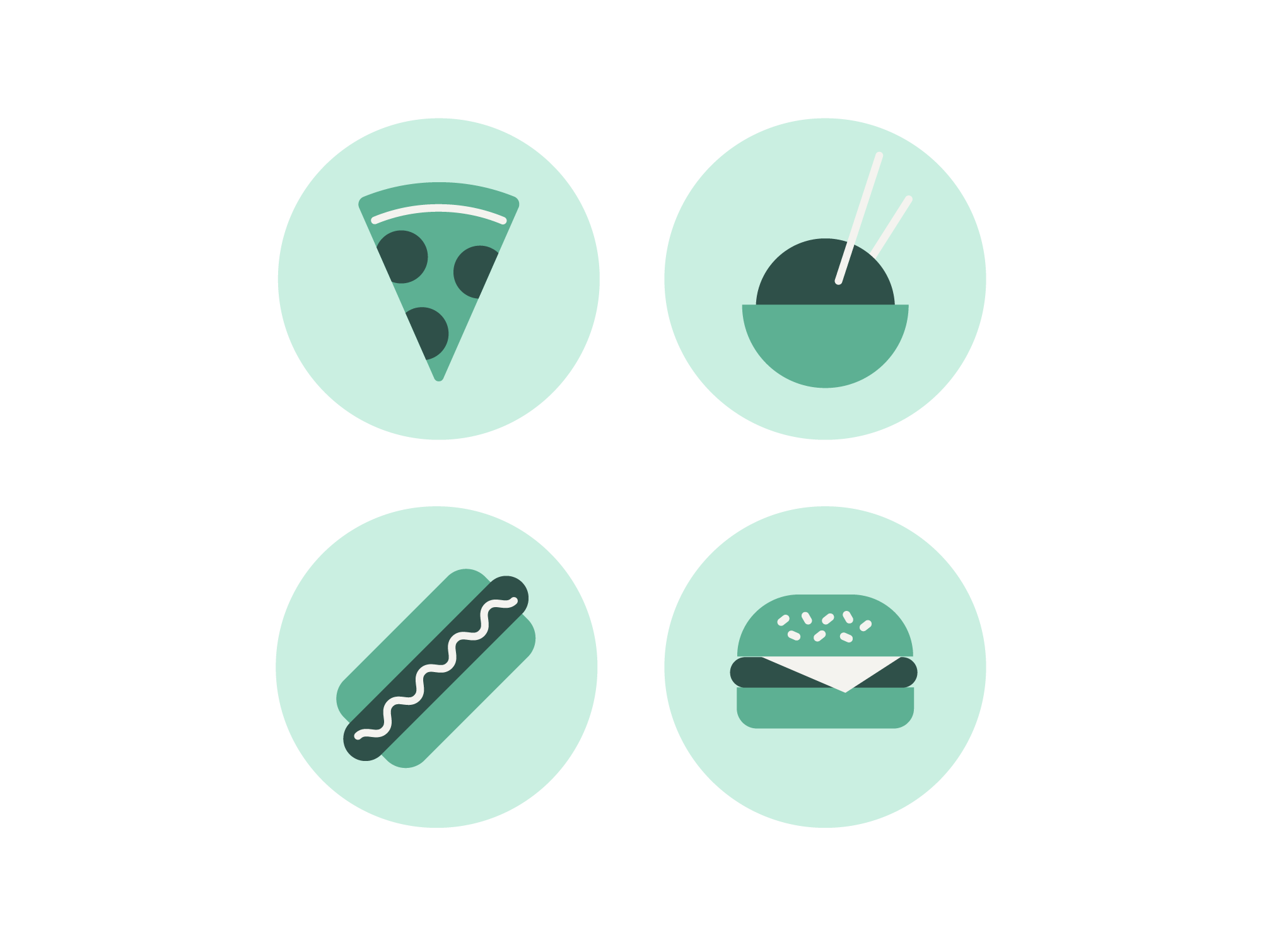 virtual restaurant concepts food icon