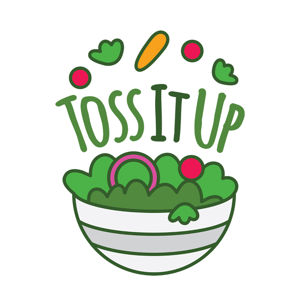 Toss It Up Virtual Restaurant Logo