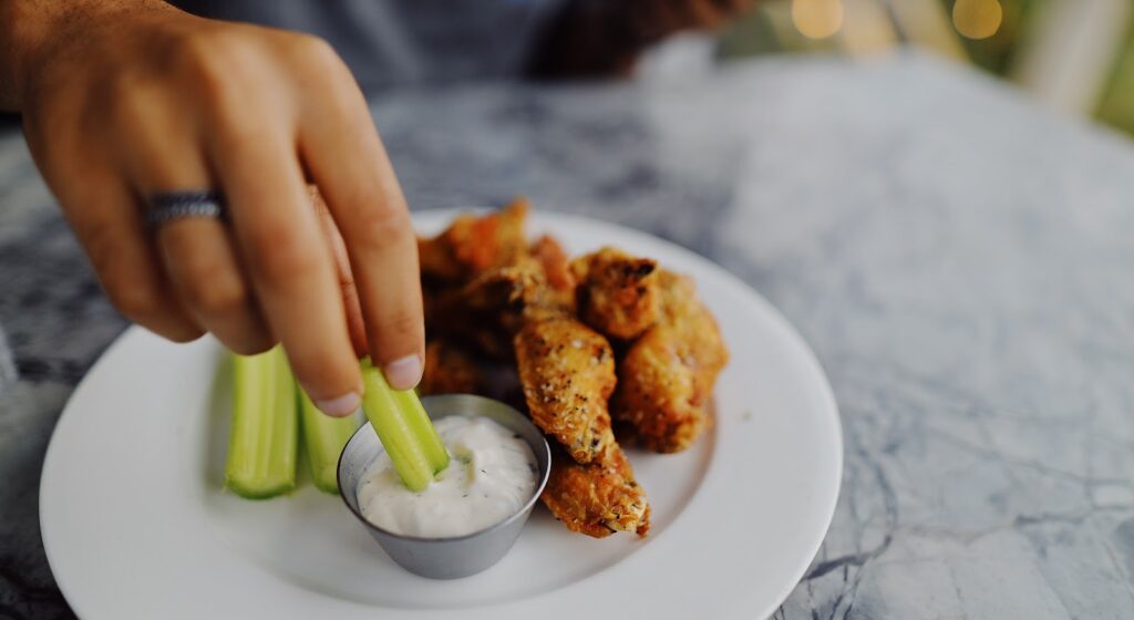 Wings and Celery