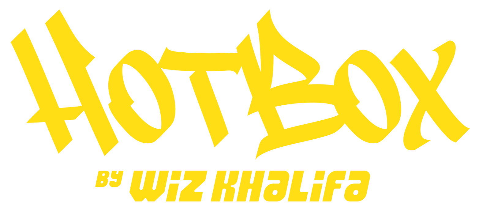Hotbox by Wiz Khalifa Logo Yellow