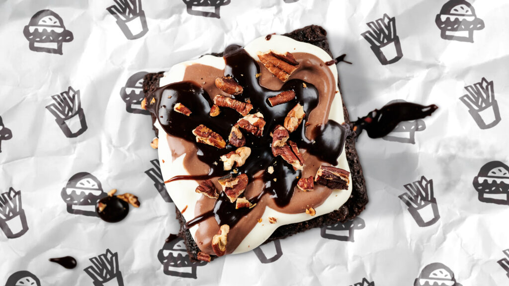Outlaw Burger Brownie